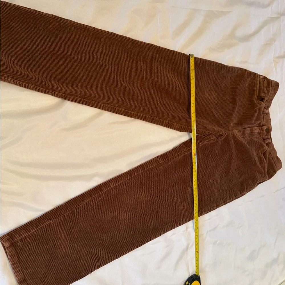 Vintage Lauren Ralph Lauren Women's Brown Corduroy Pants - Picture 9 of 16